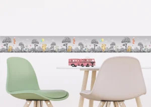 Dětská samolepící bordura na zeď Medvídek | 5 m x 13.8 cm | WBD 8171 - Obrázek 3