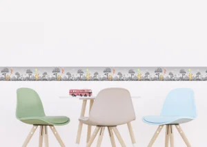 Dětská samolepící bordura na zeď Medvídek | 5 m x 13.8 cm | WBD 8171 - Obrázek 2