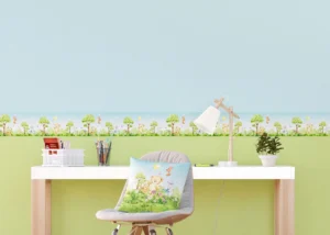 Dětská samolepící bordura na zeď Medvídek | 5 m x 13.8 cm | WBD 8173 - Obrázek 6