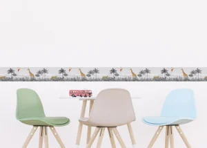 Wall Border Jungle B/W | 5 m x 13.8 cm | WBD 8175 - Obrázek 2