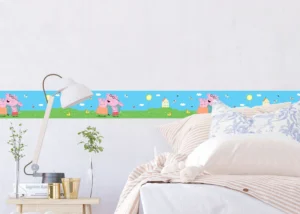 Wall Border Peppa Pig Classic | 5 m x 13.8 cm | WBD 8191 - Obrázek 5