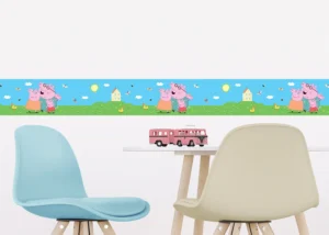 Wall Border Peppa Pig Classic | 5 m x 13.8 cm | WBD 8191 - Obrázek 3