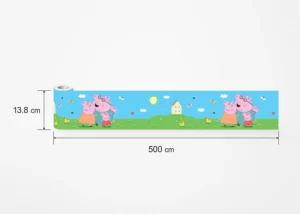 Wall Border Peppa Pig Classic | 5 m x 13.8 cm | WBD 8191 - Obrázek 6