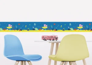 Wall Border Peppa Pig Sea | 5 m x 9.7 cm | WBD 8147 - Obrázek 3