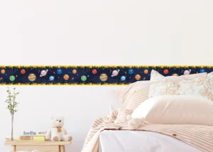 Wall Border Cosmic Parade | 5 m x 13.8 cm | WBD 8257 - Obrázek 4