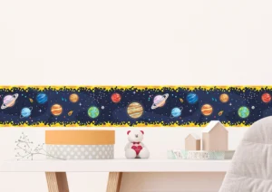 Wall Border Cosmic Parade | 5 m x 13.8 cm | WBD 8257 - Obrázek 2