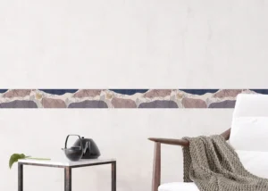 Samolepící bordura na zeď Pastelový Květ | 5 m x 13.8 cm | WB 8407 - Obrázek 3