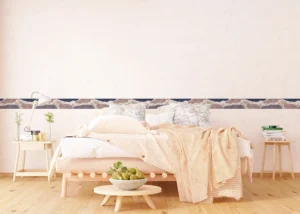 Samolepící bordura na zeď Pastelový Květ | 5 m x 13.8 cm | WB 8407 - Obrázek 4