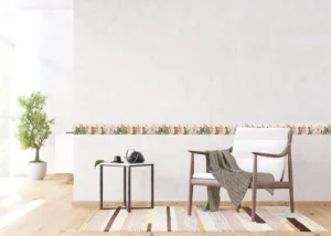 Wall Border Blooming Garden | 5 m x 13.8 cm | WB 8425 - Image 2