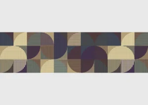 Samolepící bordura na zeď Zkroucené Cesty | 5 m x 13.8 cm | WB 8433