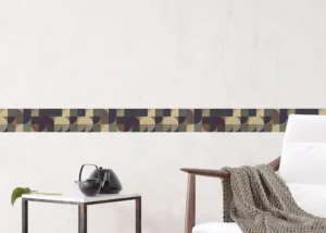 Samolepící bordura na zeď Zkroucené Cesty | 5 m x 13.8 cm | WB 8433 - Obrázek 3