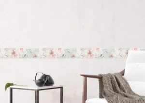 Wall Border Watercolor Flowers | 5 m x 13.8 cm | WB 8439 - Image 3