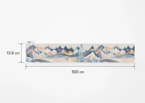 Wall Border Tranquil Landscape | 5 m x 13.8 cm | WB 8415 - Image 8