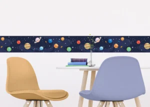 Wall Border Planets in Space | 5 m x 13.8 cm | WBD 8491 - Image 2