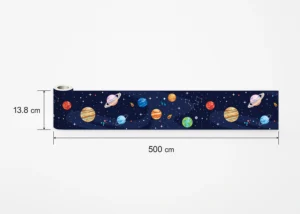 Wall Border Planets in Space | 5 m x 13.8 cm | WBD 8491 - Image 6