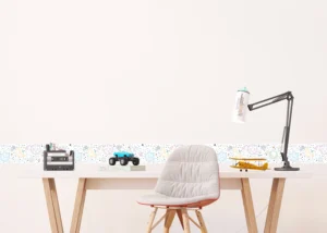 Wall Border White Drawn Space | 5 m x 13.8 cm | WBD 8531 - Image 7