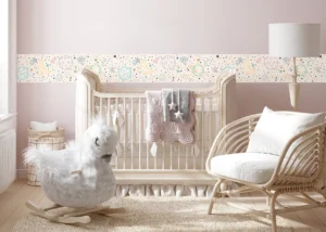 Wall Border Beige Drawn Space | 5 m x 13.8 cm | WBD 8533 - Obrázek 2