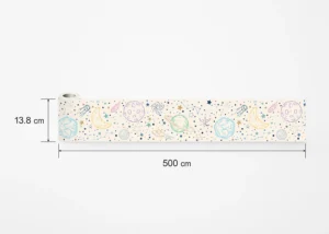 Wall Border Beige Drawn Space | 5 m x 13.8 cm | WBD 8533 - Obrázek 9