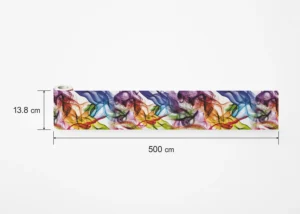 Samolepící bordura na zeď Barevný Magický Kouř | 5 m x 13.8 cm | WB 8201 - Obrázek 9