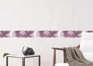 Wall Border Roseate Rhapsody | 5 m x 13.8 cm | WB 8212 - Image 6