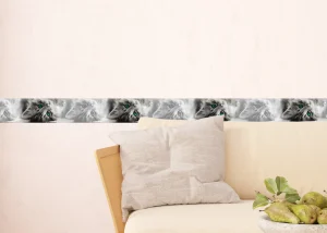 Wall Border Emerald - Gaze Kitten | 5 m x 13.8 cm | WB 8217 - Obrázek 3