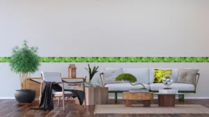 Wall Border Monstera Leaves | 5 m x 13.8 cm | WB 8219 - Obrázek 2