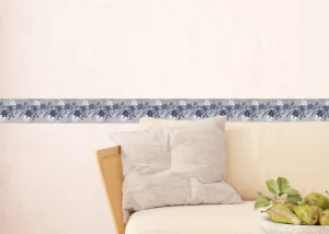 Samolepící bordura na zeď Květy | 5 m x 13.8 cm | WB 8227 - Obrázek 2