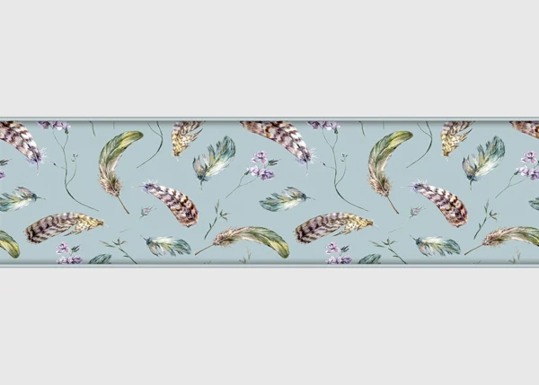 Wall Border Fleeting Feathers | 5 m x 13.8 cm | WB 8231