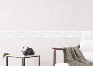 Wall Border White Mosaic | 5 m x 13.8 cm | WB 8233 - Obrázek 5