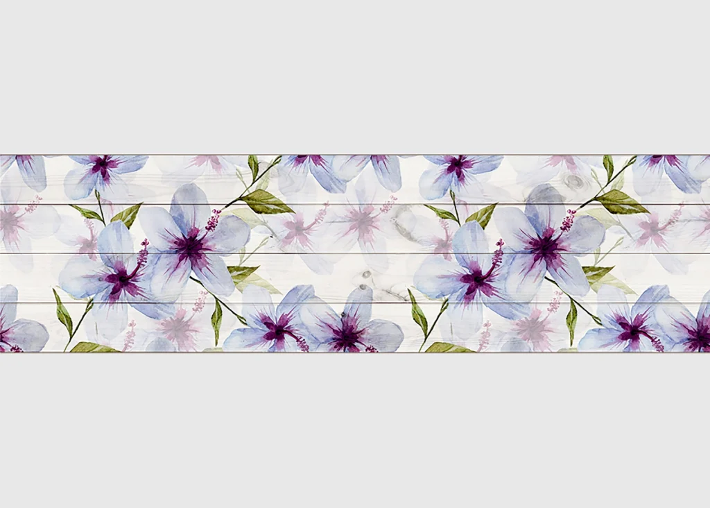 Wall Border Lavender Bloom | 5 m x 13.8 cm | WB 8235
