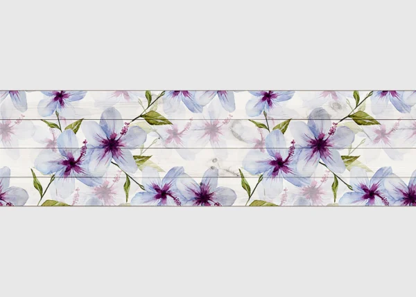 Wall Border Lavender Bloom | 5 m x 13.8 cm | WB 8235