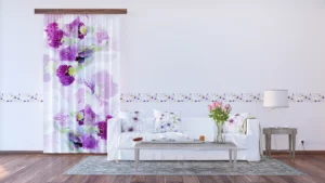 Wall Border Lavender Bloom | 5 m x 13.8 cm | WB 8235 - Image 2