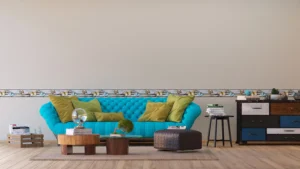 Wall Border Mesmerizing Butterflies | 5 m x 13.8 cm | WB 8238 - Obrázek 2