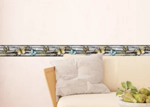 Wall Border Mesmerizing Butterflies | 5 m x 13.8 cm | WB 8238 - Obrázek 3