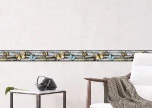 Wall Border Mesmerizing Butterflies | 5 m x 13.8 cm | WB 8238 - Obrázek 5