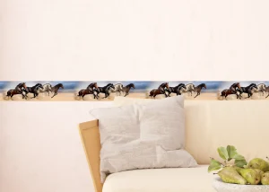 Wall Border Equine Gallop | 5 m x 13.8 cm | WB 8242 - Obrázek 4