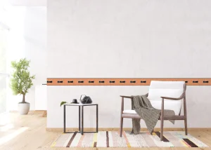 Samolepící bordura na zeď Kožený Pásek | 5 m x 13.8 cm | WB 8245 - Obrázek 4