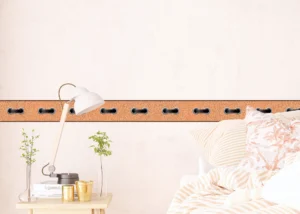 Samolepící bordura na zeď Kožený Pásek | 5 m x 13.8 cm | WB 8245 - Obrázek 7