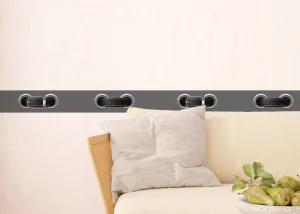 Samolepící bordura na zeď Šedý Pásek | 5 m x 13.8 cm | WB 8247 - Obrázek 3