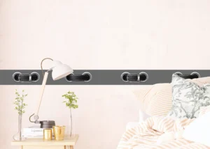 Samolepící bordura na zeď Šedý Pásek | 5 m x 13.8 cm | WB 8247 - Obrázek 7