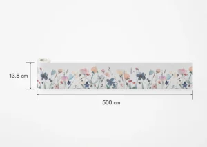Wall Border Watercolor Bouquet | 5 m x 13.8 cm | WB 8253 - Image 8