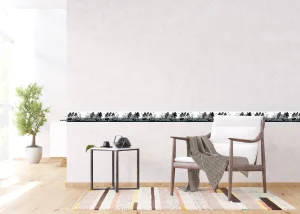 Wall Border Forest Silhouette | 5 m x 13.8 cm | WB 8269 - Obrázek 4