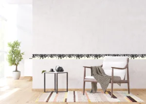 Wall Border Beige Foliage Shadows | 5 m x 13.8 cm | WB 8275 - Image 4