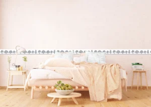 Wall Border Grey Tree Calligraphy | 5 m x 13.8 cm | WB 8279 - Obrázek 6