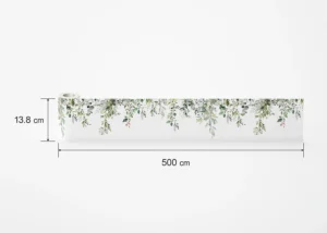 Wall Border Watercolor Branches | 5 m x 13.8 cm | WB 8285 - Image 8