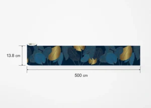 Wall Border Midnight Nature Serenade | 5 m x 13.8 cm | WB 8297 - Obrázek 8