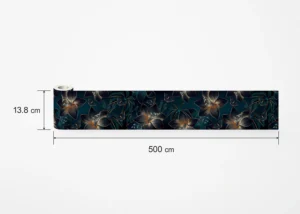 Wall Border Enigmatic Groves | 5 m x 13.8 cm | WB 8401 - Image 8