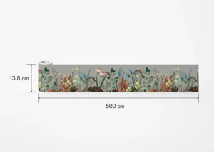 Wall Border Verdant Eden | 5 m x 13.8 cm | WB 8405 - Obrázek 8