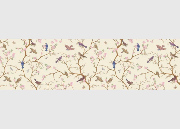 Wall Border Treetop Singing | 5 m x 13.8 cm | WB 8413