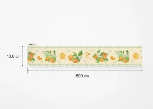 Wall Border Sunny Oranges | 5 m x 13.8 cm | WB 8441 - Image 7